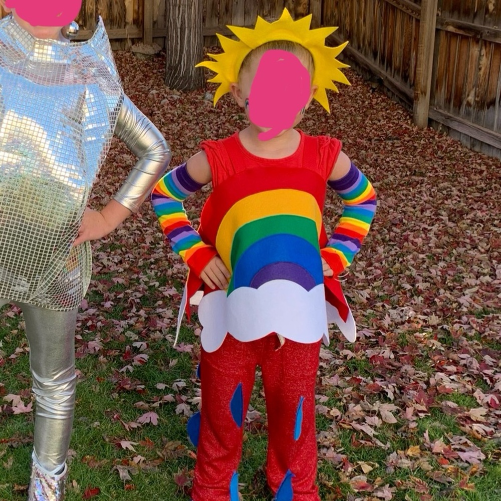 Halloween Costume-Rainbow
